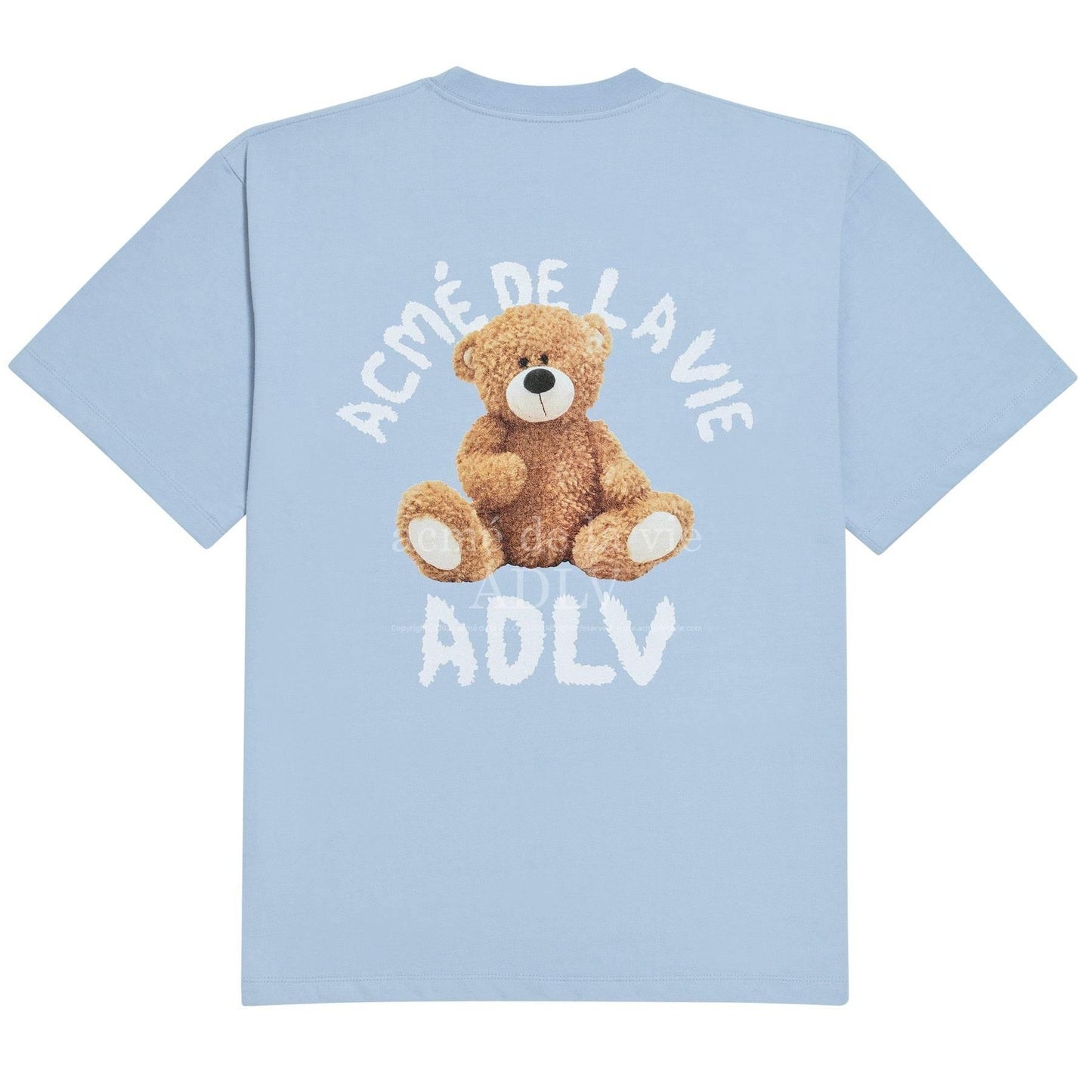 TEDDY BEAR (BEAR DOLL) SHORT SLEEVE T-SHIRT SKYBLUE - Blank Room
