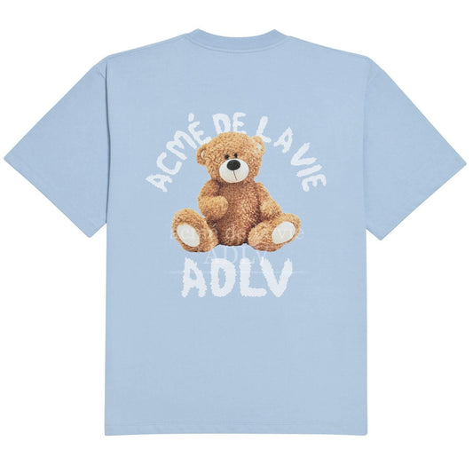 TEDDY BEAR (BEAR DOLL) SHORT SLEEVE T-SHIRT SKYBLUE - Blank Room