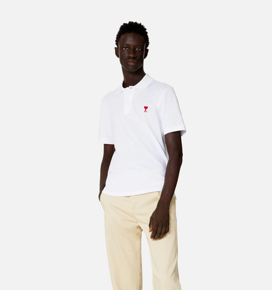 AMI DE COEUR POLO SHIRT WHITE