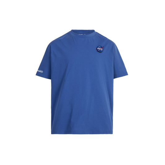 13DE MARZO ASTRONAUT TEDDY BEAR T-SHIRT BLUE