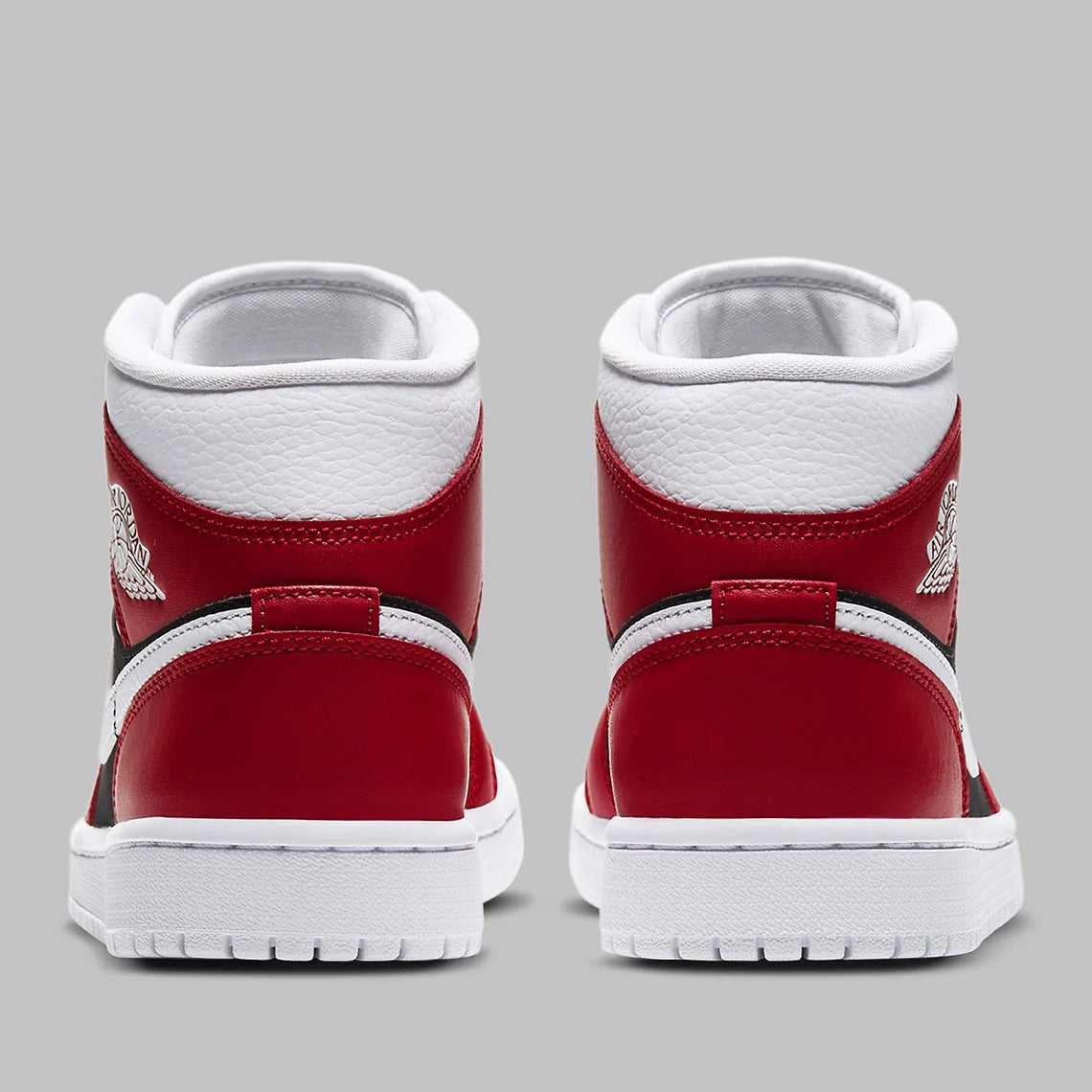 NIKE AIR JORDAN 1 MID 'GYM RED BLACK'