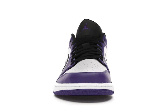 JORDAN 1 LOW COURT PURPLE WHITE