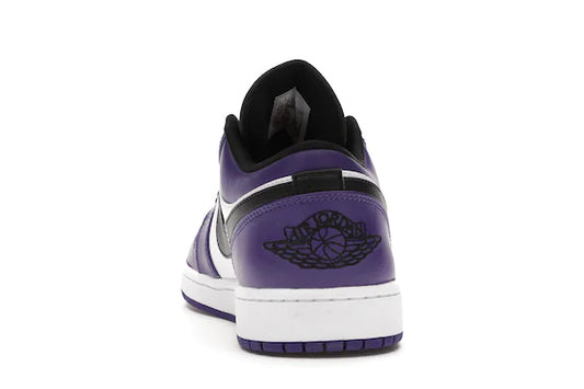 JORDAN 1 LOW COURT PURPLE WHITE