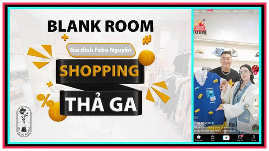 Fabo Nguyễn Và Vân Tiny Shopping Mua Sắm Đồ Hiệu Authentic - Blank Room