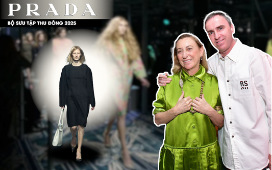 Prada Thu Đông 2025: Xu Hướng "Raw Glamour" Đang Gây Sốt