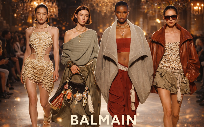 Balmain Xuân Hè 2026 Continuum: Khi Di Sản Haute Couture Vận Động