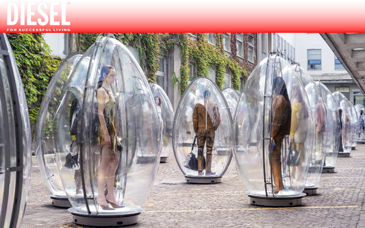 Bộ Sưu Tập Diesel Xuân Hè 2026 Glenn Martens Gây Sốt Giữa Lòng Milan