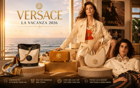 Versace Ra Mắt La Vacanza 2026 Versace Obsessed Đầy Cuốn Hút