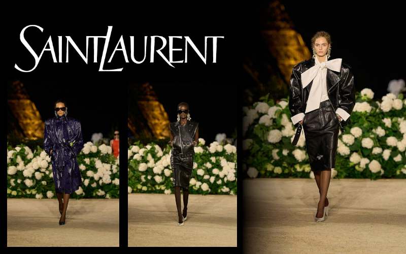 Saint Laurent SS26: Tái Định Nghĩa Vẻ Đẹp Phụ Nữ Pháp Hiện Đại