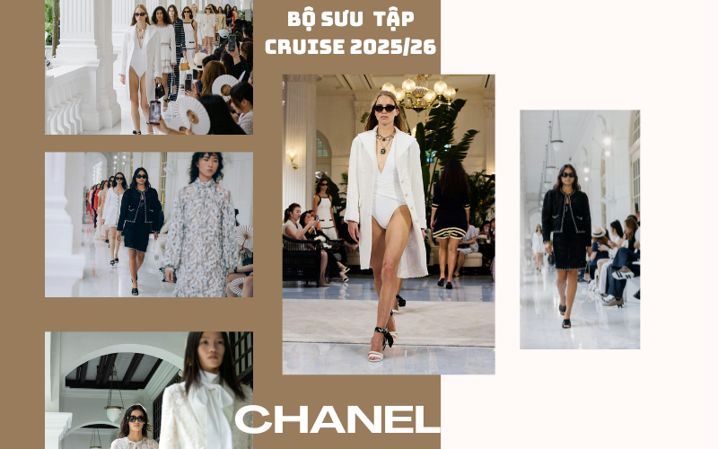 CHANEL Cruise 2025/26: Phong Cách Hotel Life Từ Singapore Đến Thế Giới