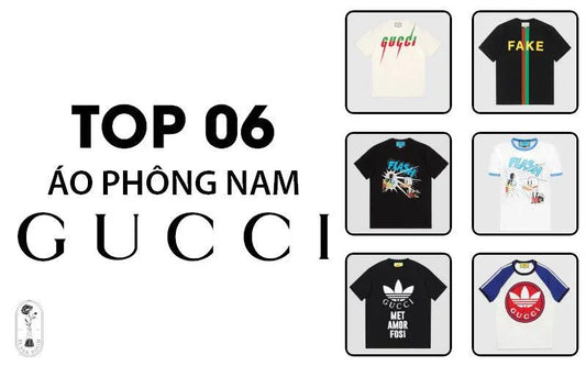 TOP 06 MẪU ÁO PHÔNG GUCCI NAM ĐÁNG SỞ HỮU NHẤT NĂM 2024 - Blank Room
