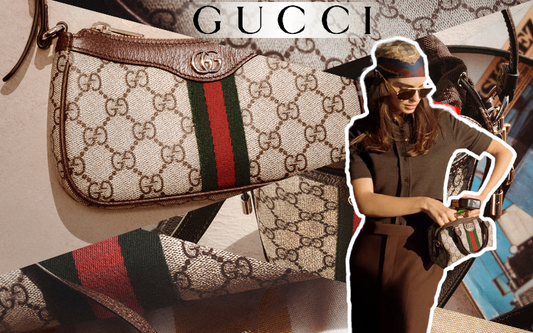 EMILY RATAJKOWSKI NỔI BẬT TRONG BST GG MONOGRAM GUCCI MỚI
