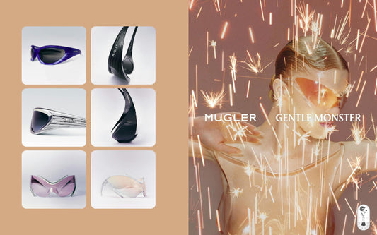 gentle monster x mugler bộ sưu tập kính thời trang đỉnh cao