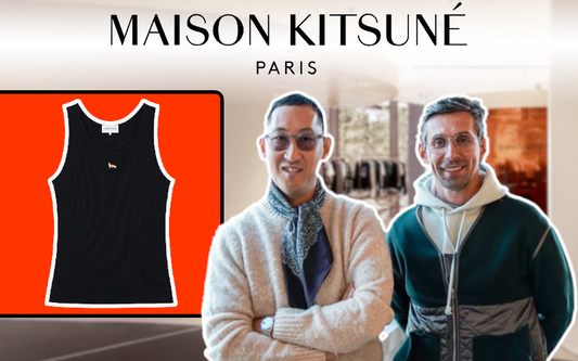 maison kitsuné giao thoa thời trang pháp & nhật