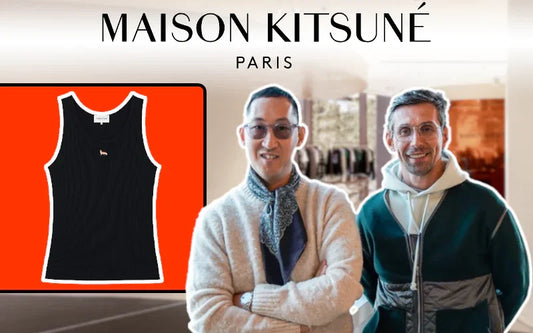 maison kitsuné giao thoa thời trang pháp & nhật