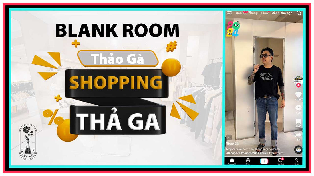 tiktoker thảo gà shopping đồ hiệu authentic