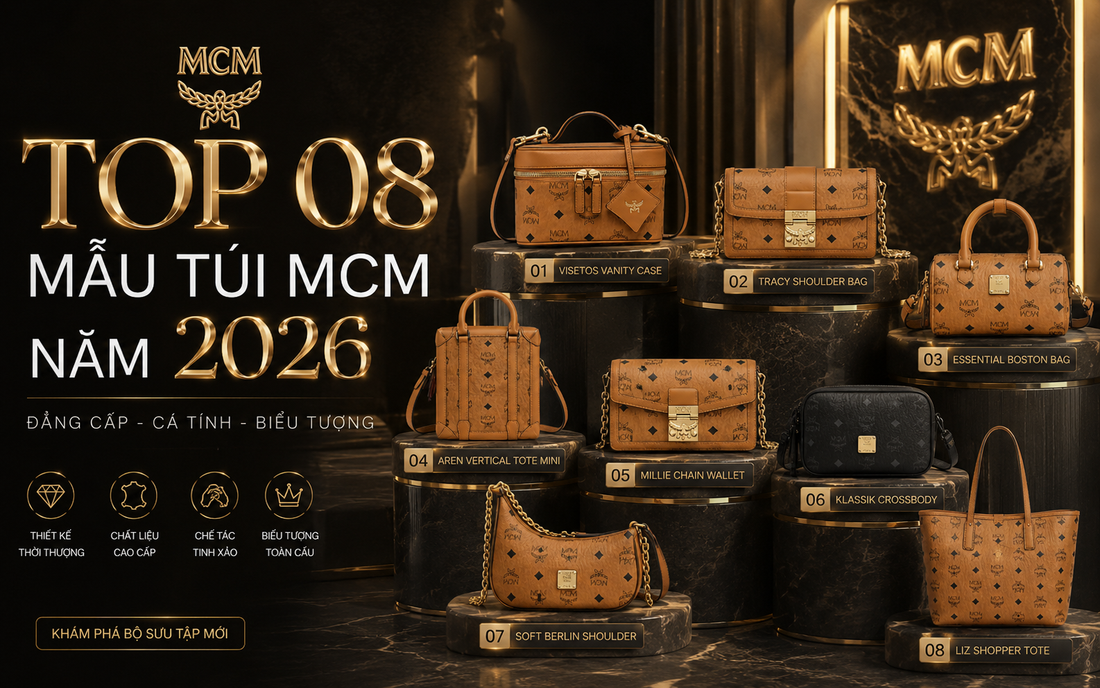 Top 08 Mẫu Túi MCM Đáng Sở Hữu Nhất Năm 2026