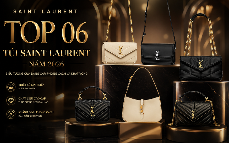 Top 06 Túi Saint Laurent Đáng Sở Hữu Nhất Năm 2026