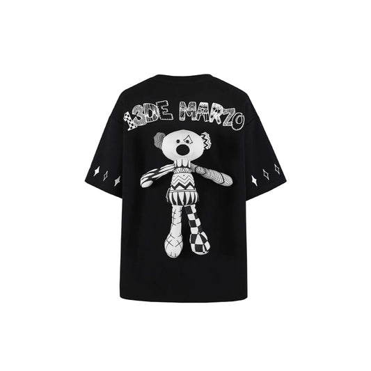 13DE MARZO T-SHIRT DOODLE BLACK BLANKROOM