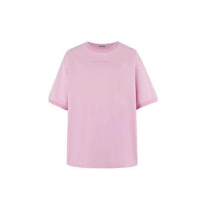 13DE MARZO BEAR T-SHIRT EMBOSSMENT PINK blankroom