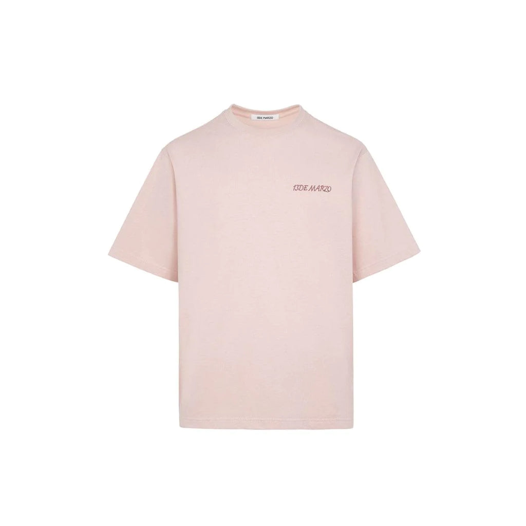 13DE MARZO T-SHIRT LUMINOUS DOOZO PINK BLANKROOM