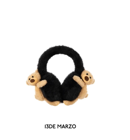 13De Marzo Earmuff Black BlankRoom