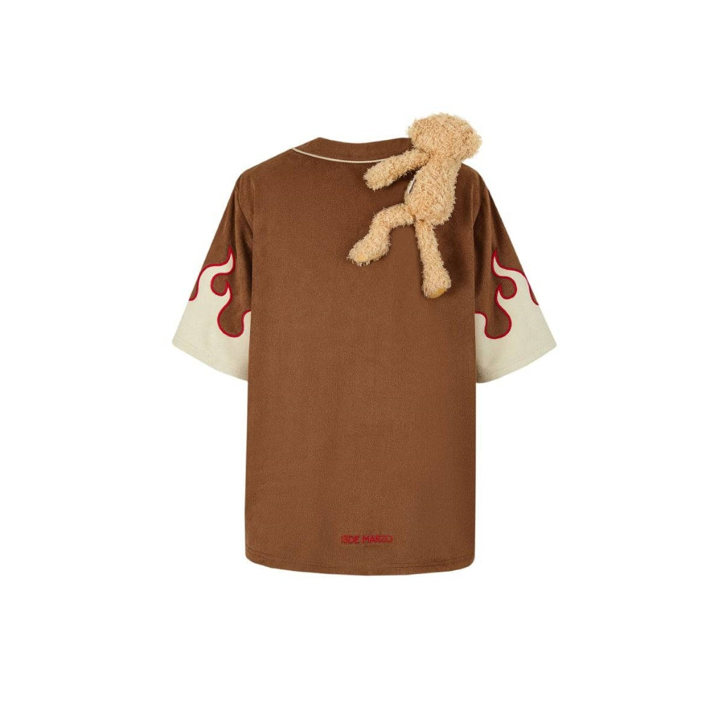 13De Marzo Shirt Flame Brown BlankRoom