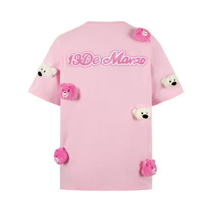 13De Marzo T-Shirt Care Bears Pink BlankRoom  