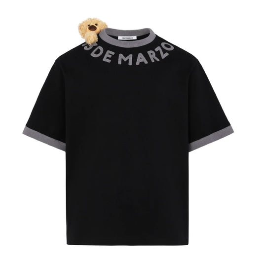 13DE MARZO T-SHIRT ROUND NECK BLACK  BLANKROOM