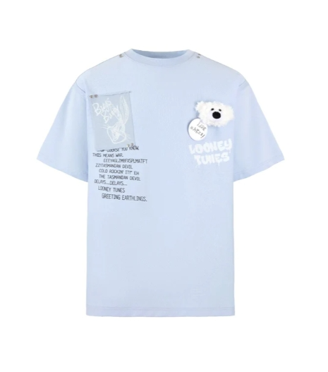 13De Marzo T-shirt Bugs Bunny Blue BlankRoom