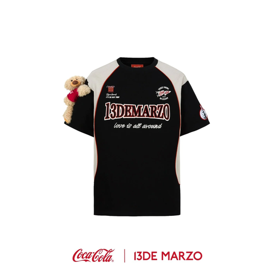 13De Marzo X Coca-Cola Bear Racing Tee Black