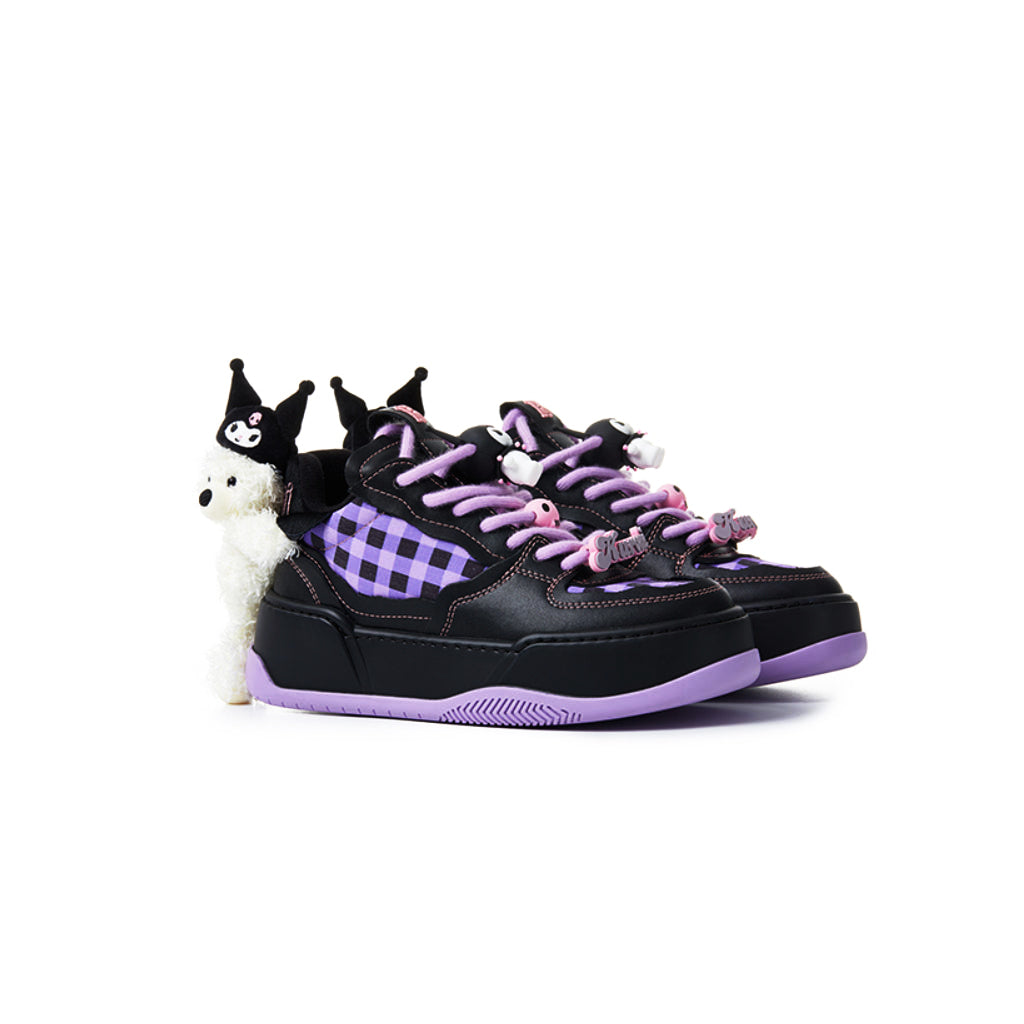 13de marzo x kuromi bear sneaker black heel