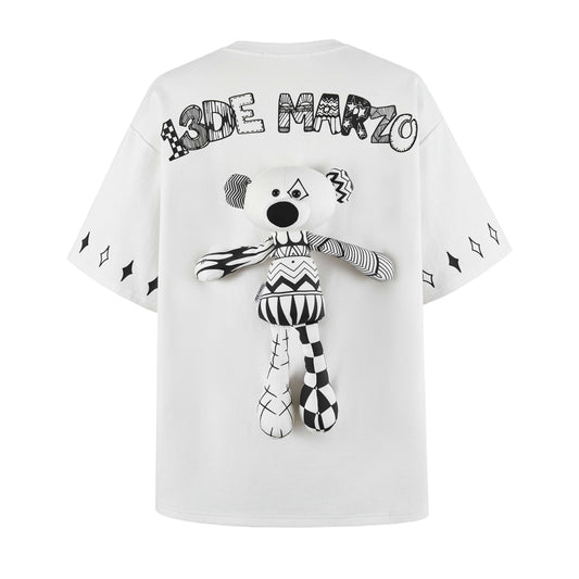 13DE MARZO T-SHIRT DOODLE WHITE (116)