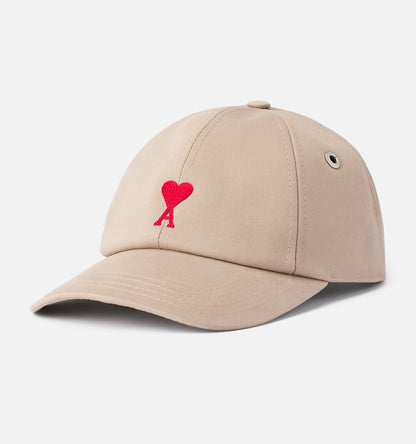 AMI DE COEUR EMBROIDERY CAP BEIGE BlankRoom