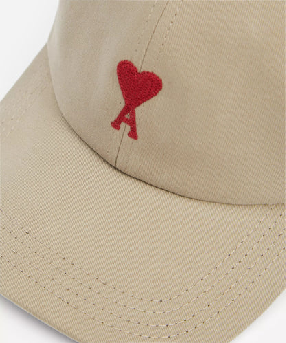 AMI DE COEUR EMBROIDERY CAP BEIGE BlankRoom