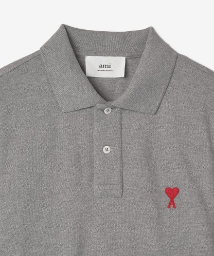 AMI DE COEUR GREY POLO SHIRT