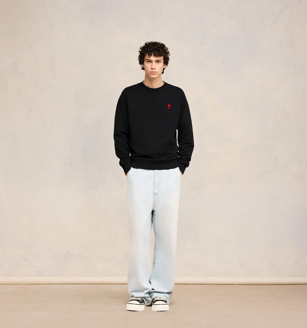 AMI DE COEUR SWEATSHIRT IN LOOPBACK ORGANIC COTTON FLEECE BlankRoom