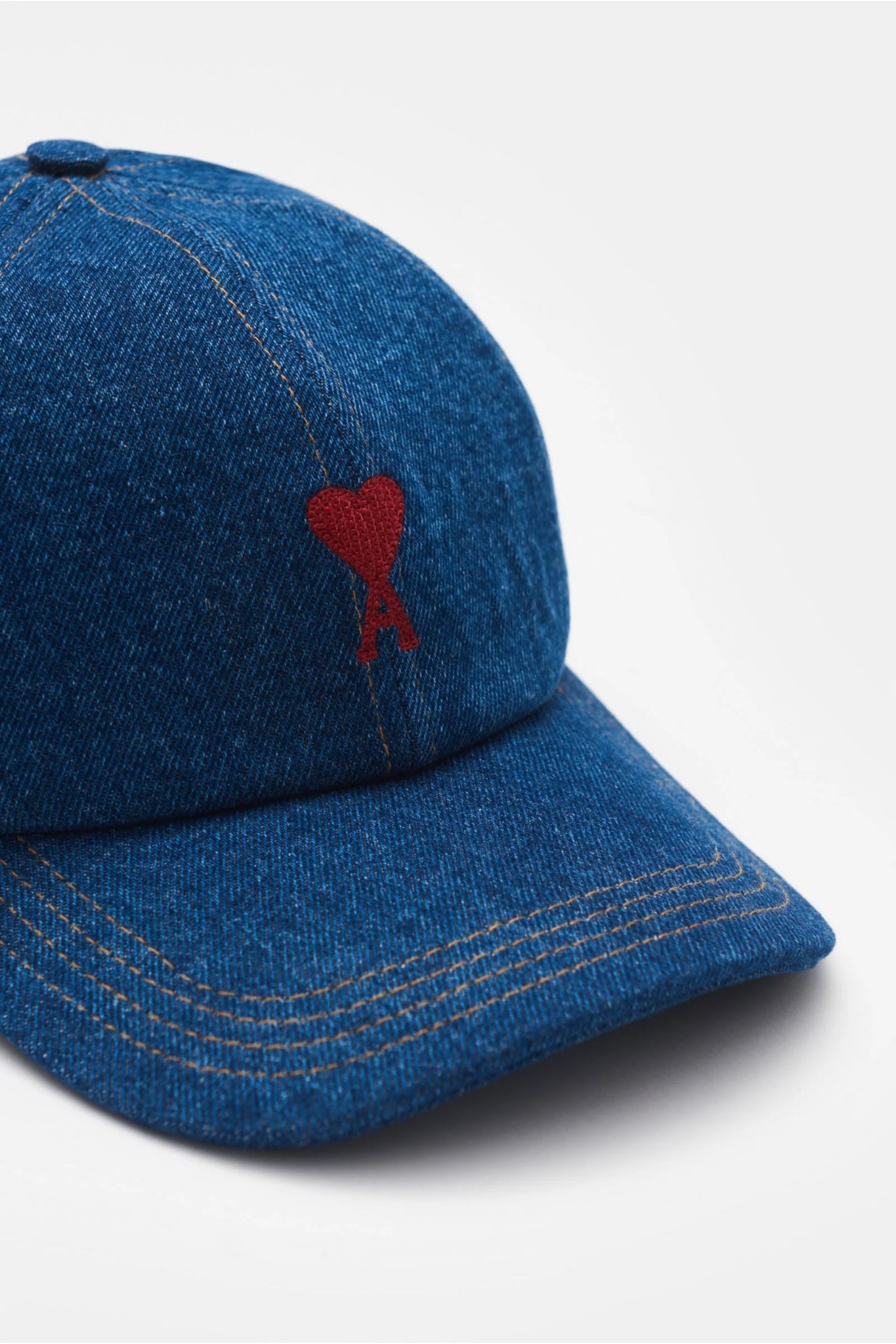 Ami De Coeur Embroidery Denim Blue Cap BlankRoom