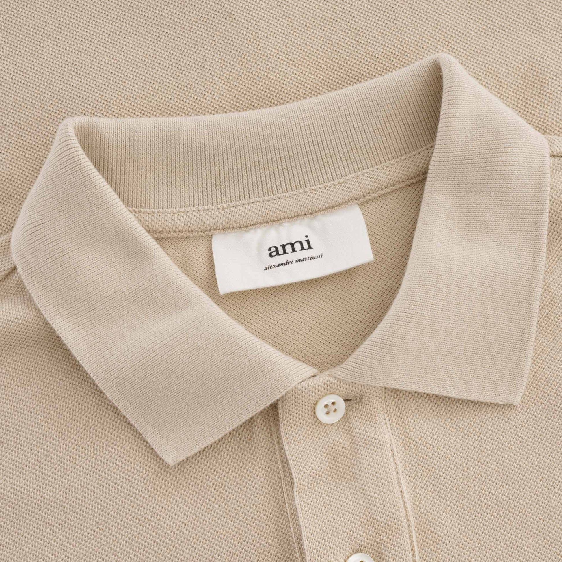 Ami De Coeur Light Beige Polo Shirt BlankRoom