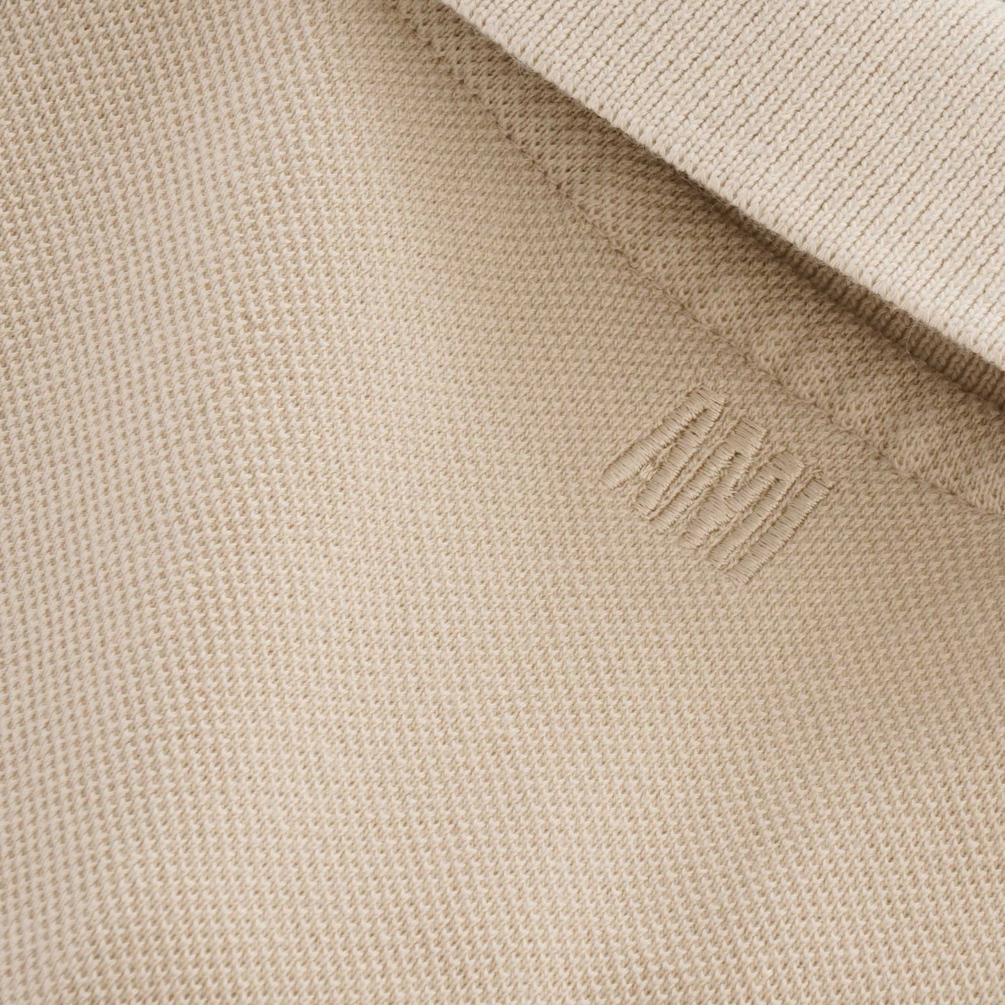 Ami De Coeur Light Beige Polo Shirt BlankRoom