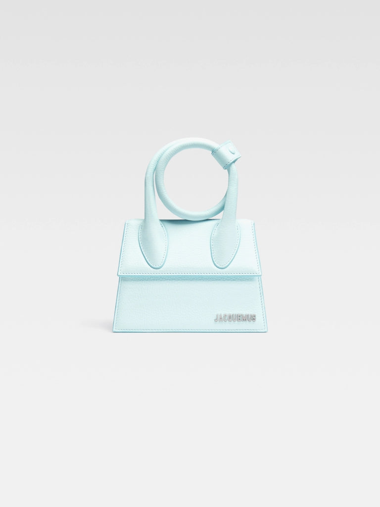 JACQUEMUS LE CHIQUITO NOEUD LIGHT BLUE BlankRoom