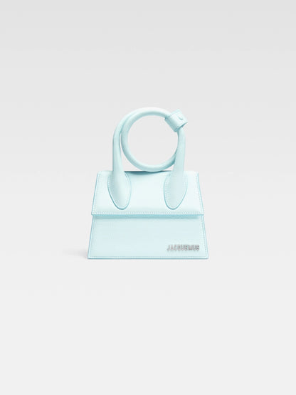 JACQUEMUS LE CHIQUITO NOEUD LIGHT BLUE BlankRoom