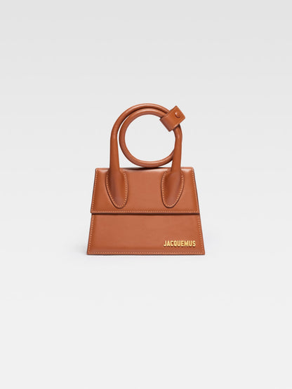 JACQUEMUS LE CHIQUITO NOEUD LIGHT BROWN BlankRoom