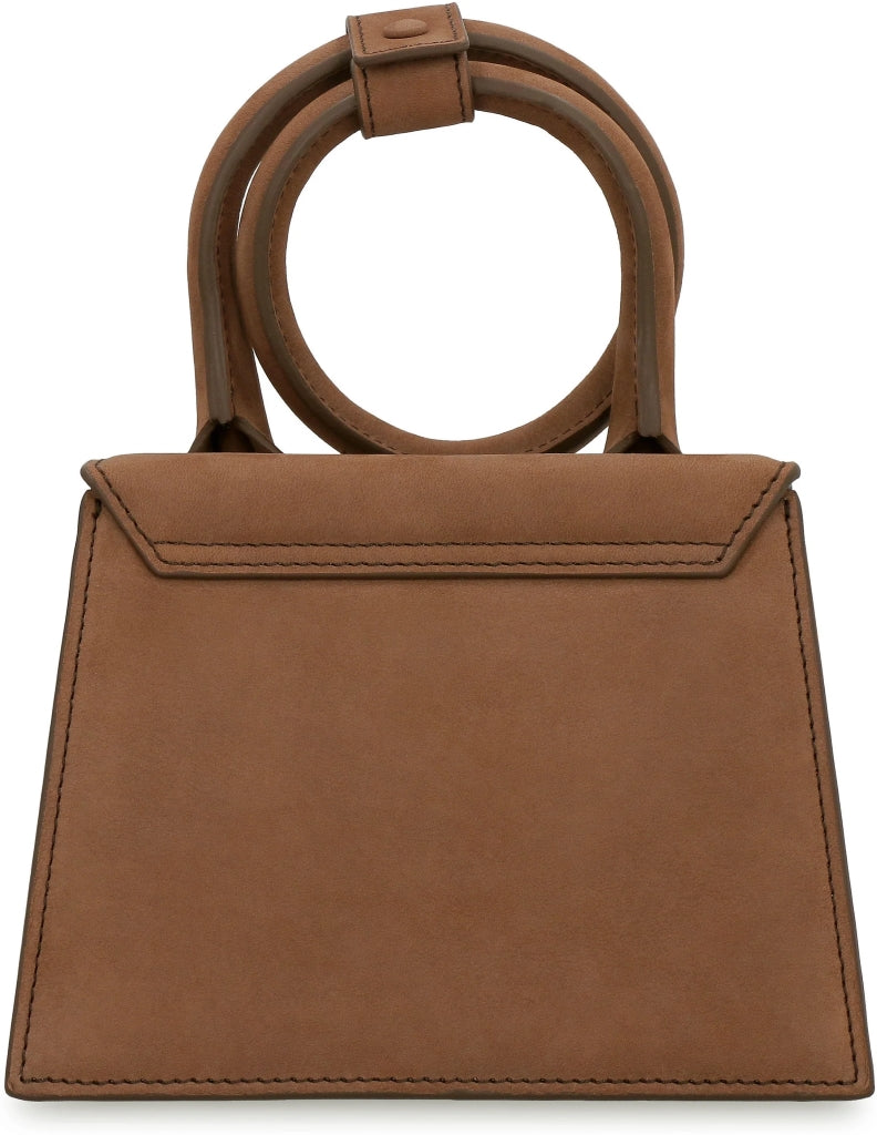 JACQUEMUS LE CHIQUITO NOEUD SUEDE BROWN BlankRoom