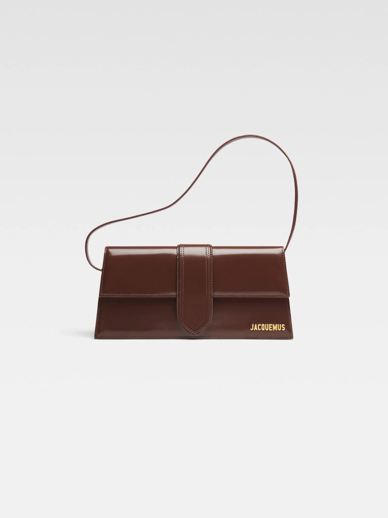 JACQUEMUS LE GRAND BAMBINO LONG MIDNIGHT BROWN BlankRoom