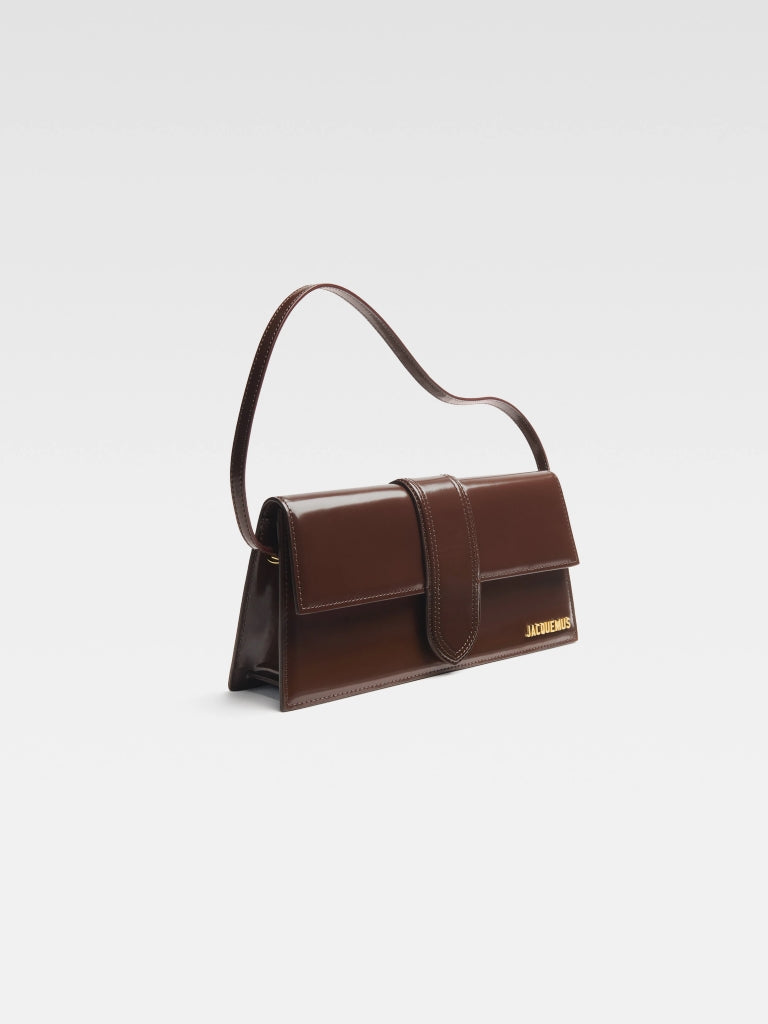 JACQUEMUS LE GRAND BAMBINO LONG MIDNIGHT BROWN BlankRoom