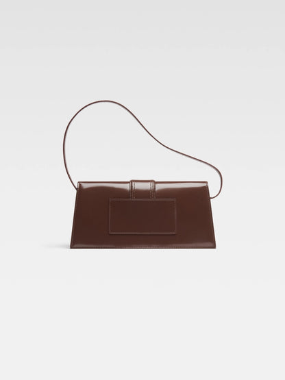 JACQUEMUS LE GRAND BAMBINO LONG MIDNIGHT BROWN BlankRoom