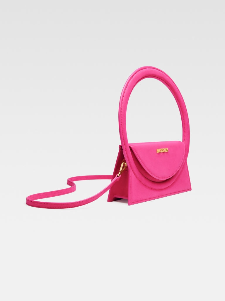 JACQUEMUS LE SAC ROND DARK PINK Blankroom