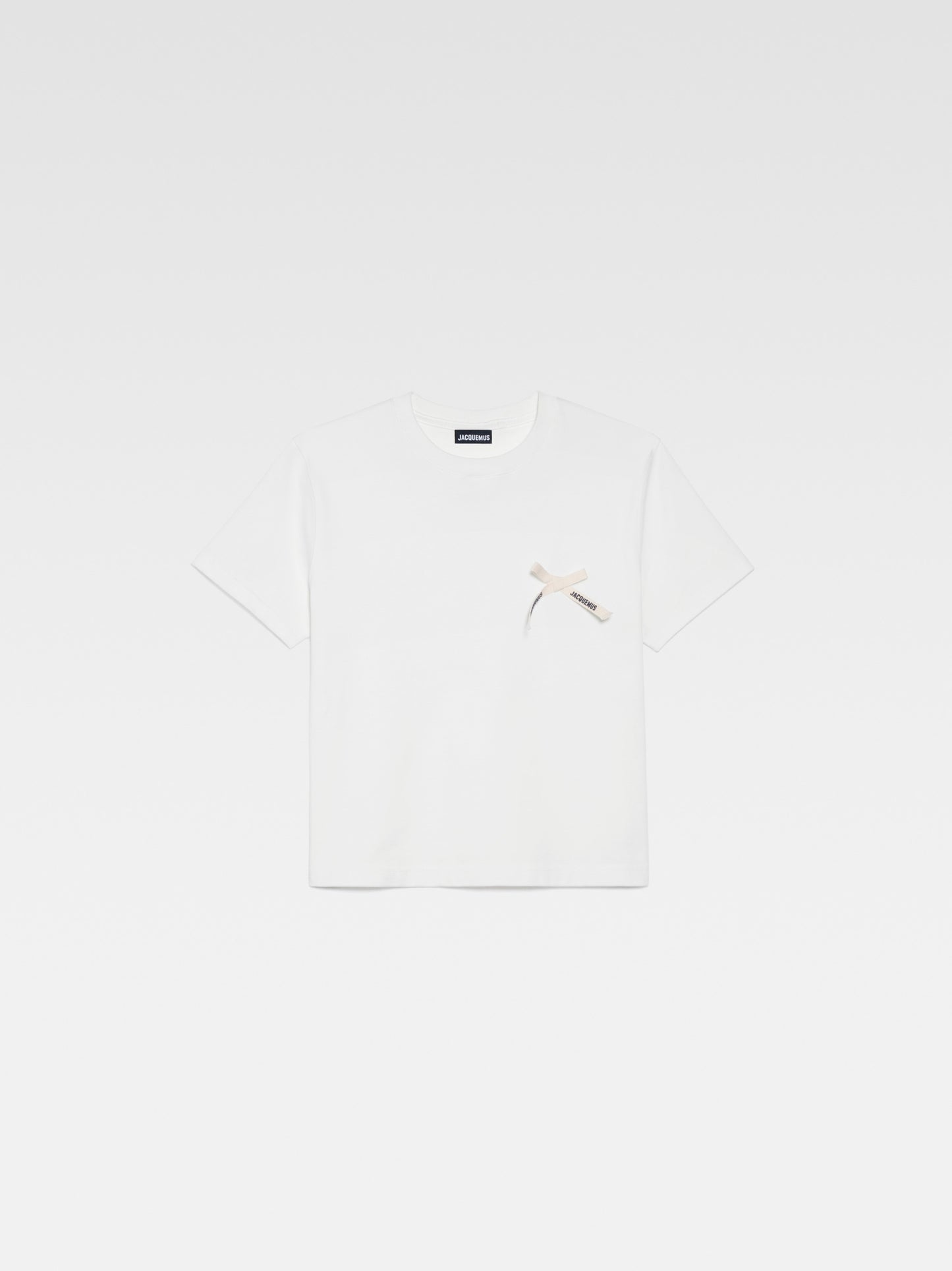  JACQUEMUS LE T-SHIRT NOEUD WHITE LE CHOUCHOU