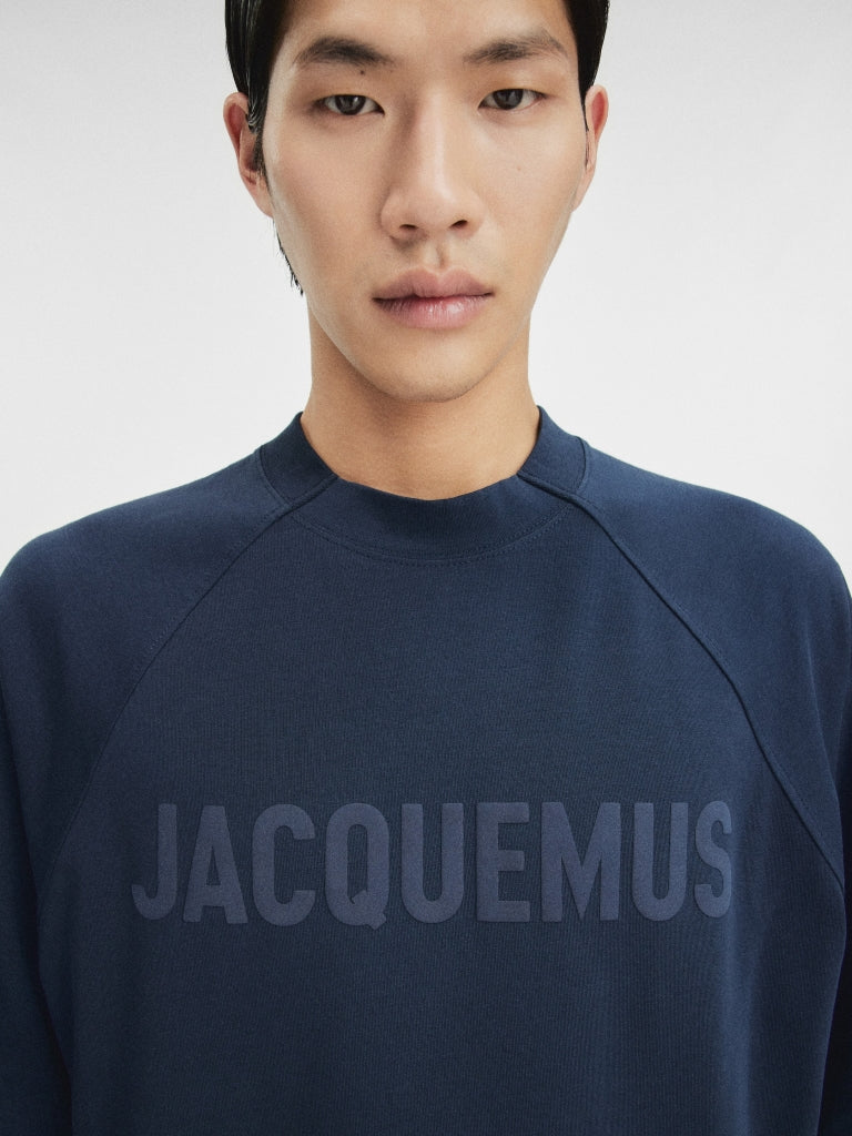 JACQUEMUS LE T-SHIRT TYPO DARK NAVY BlankRoom